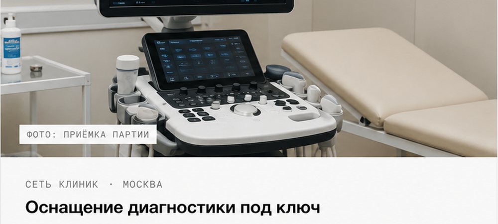 Приёмка партии УЗИ-аппаратов
